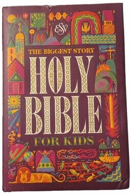 Crossway ESV The Biggest Story Holy Bible for Kids Hardback Illustrated